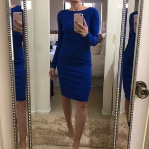 Amanda uprichard cobalt blue dress